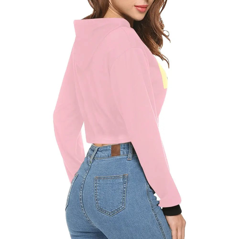 Women's Personalized Cropped Hoodie - Piryoung Shop