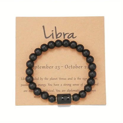 Natural Stone Beaded Tiger Eye Choose your Zodiac Sign | Attract Abundance Bracelet