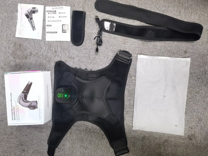 Smart Heated Shoulder Massager with Vibration