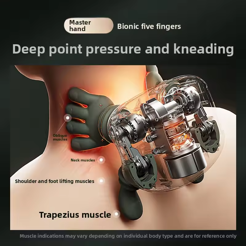 Portable Heated Neck And Shoulder Massager