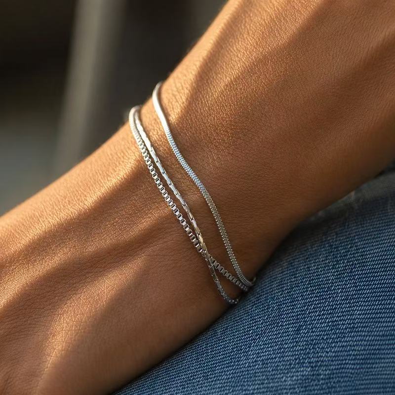 Minimalist Stainless Steel Chain Jewellery