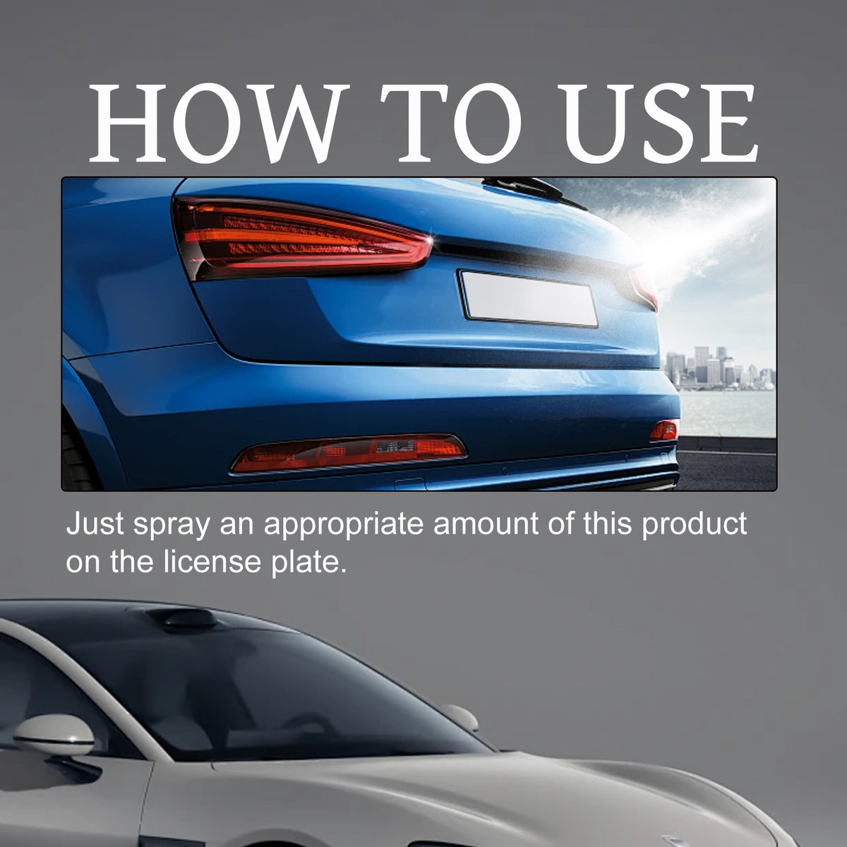 Invisible License Plate Spray, Long-Lasting And Effective Transparent Coating