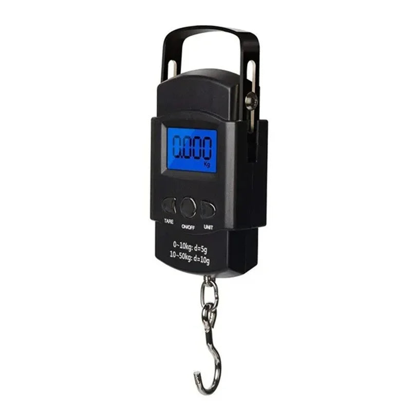 50kg/10g Mini Scale Electronic For Fishing Luggage Travel Weighting Steelyard Portable Digital Kitchen Scales