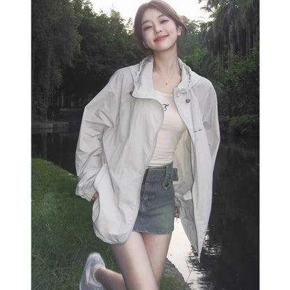Sun Protection Jacket Lightweight Sheer Outerwear