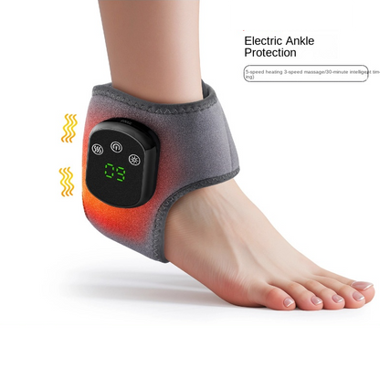 USB Heated Ankle And Foot Massager Hot Compress