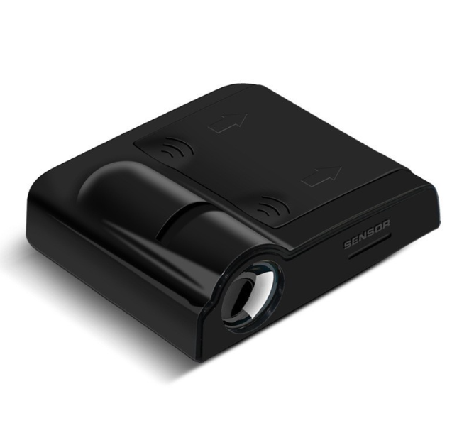 Battery-Powered Car Door Welcome Projector Light
