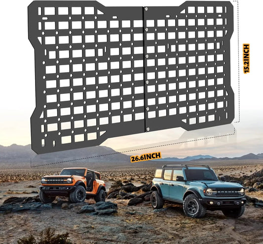 Ford Bronco Tailgate MOLLE Storage Panel