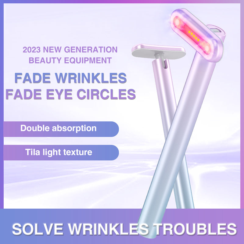 Portable Rechargeable Electric Eye Massager with Microcurrent, Safely Lifting Eye Bags