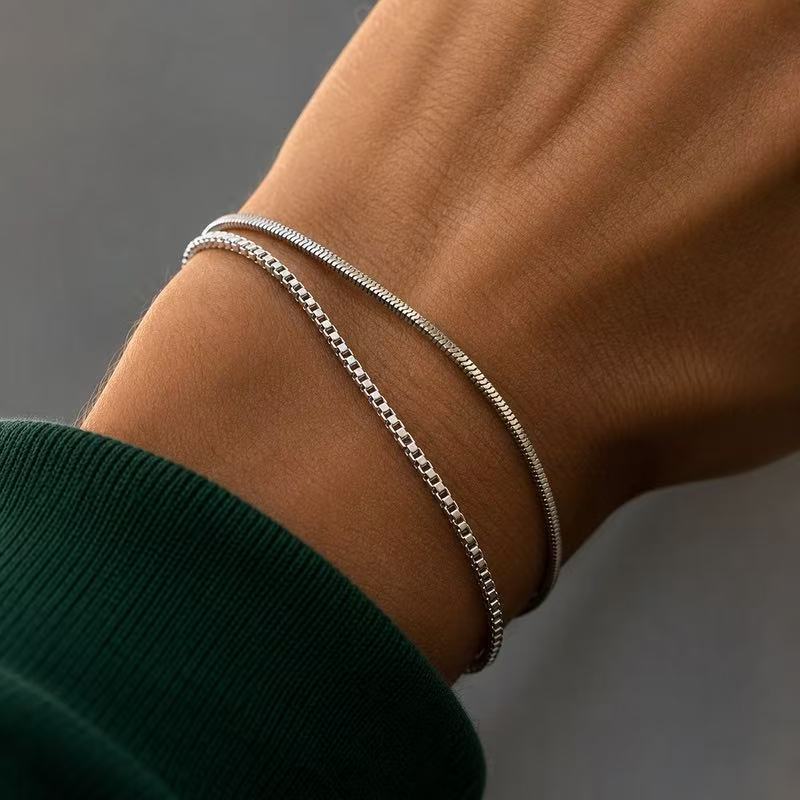 Minimalist Stainless Steel Chain Jewellery