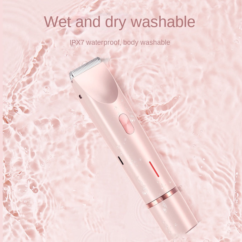 USB Rechargeable Dual-Head Body Shaver