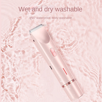USB Rechargeable Dual-Head Body Shaver