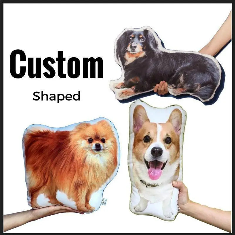 Custom Photo Shaped Pillow with Voice Recording – Personalized Sound Gift