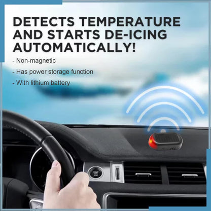 Compact Winter Windshield Anti-Frost Device