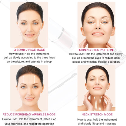 EMS Eye Massager For Anti-Aging And Dark Circle Care Device