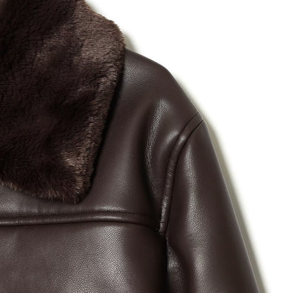 Casual Fur Collar Faux Winter Jacket
