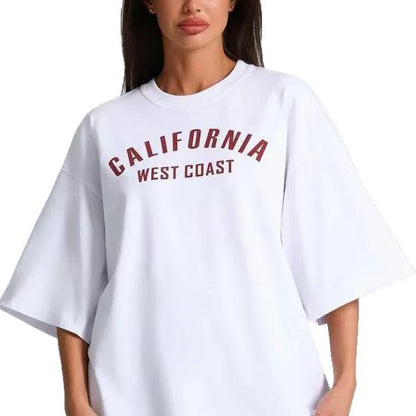 Printed Loose Short sleeved Tee