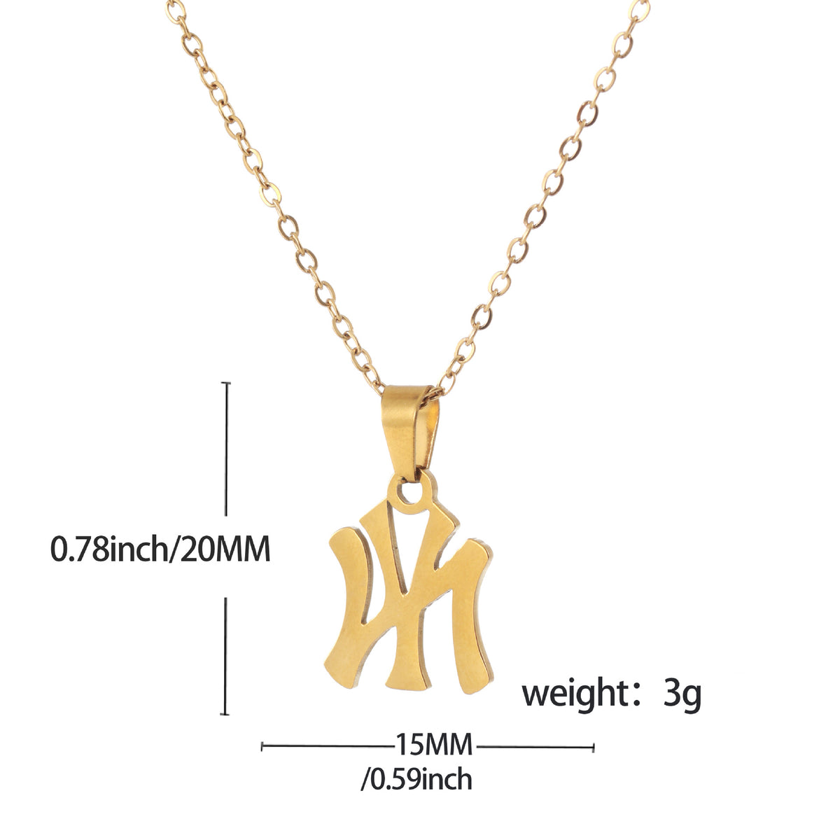 Stainless Steel Necklace & Pendant