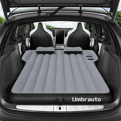 SUV Camping Air Mattress with Electric Pump – Grey