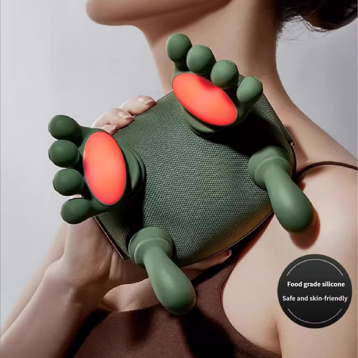 Portable Heated Neck And Shoulder Massager