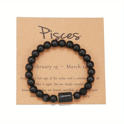 Natural Stone Beaded Tiger Eye Choose your Zodiac Sign | Attract Abundance Bracelet