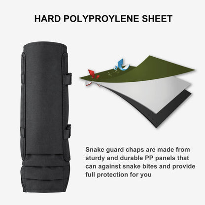 Outdoor Protective Leg Guards – Black or Camo