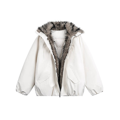 Thick hooded Winter Warm Jacket