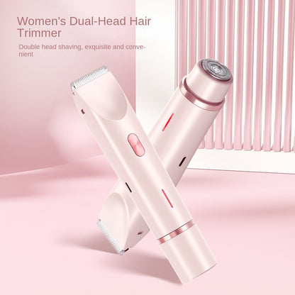 USB Rechargeable Dual-Head Body Shaver