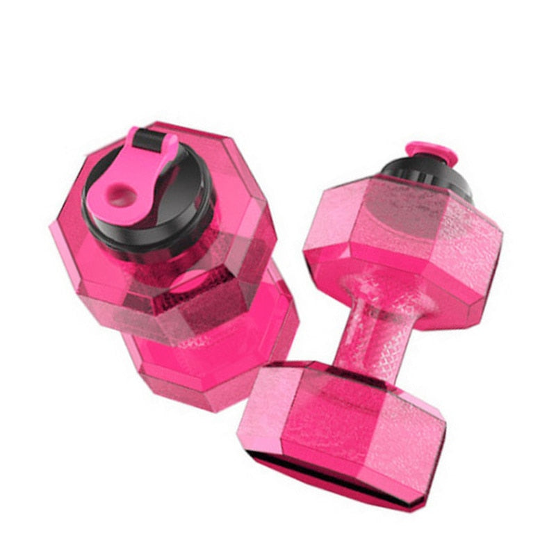 2.2L Dumbbell-Shaped Sports Water Bottle