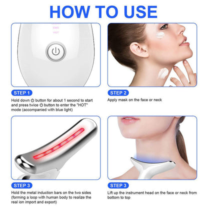 7-Colour LED Neck Beauty Massager