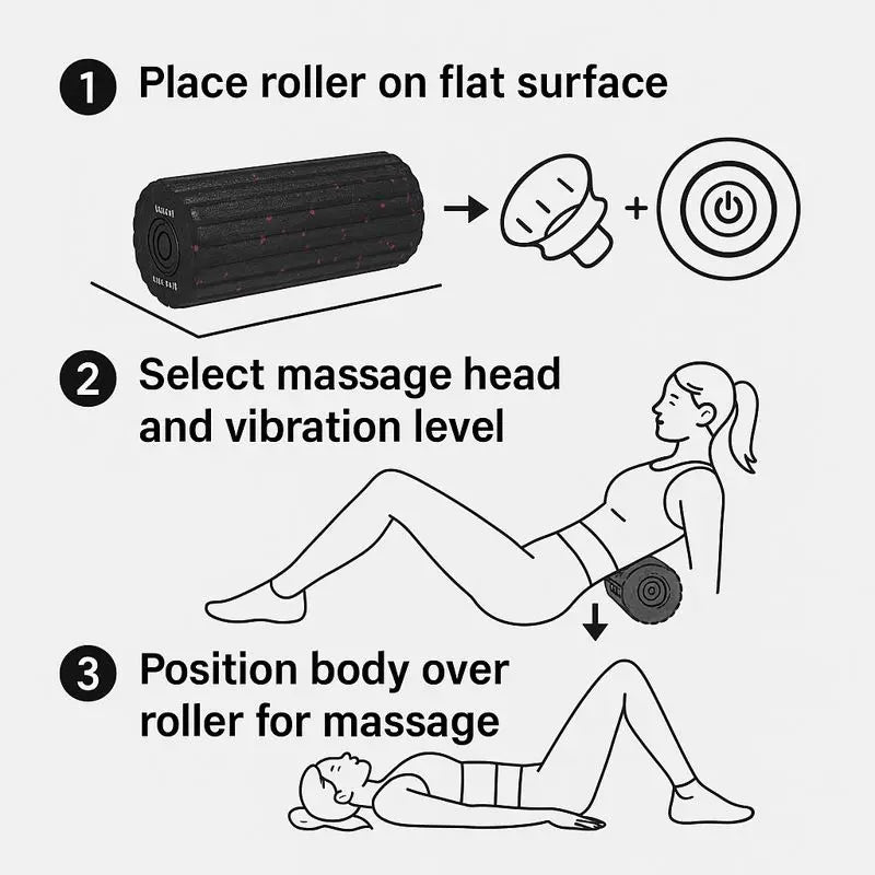 EPP Electric Yoga Foam Roller