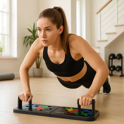 Foldable Multi-Function Push-Up Board