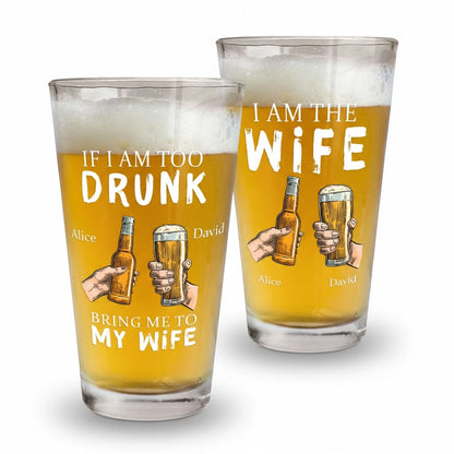 Personalized Beer Glass