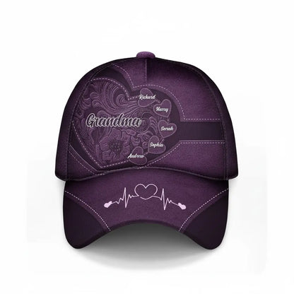 Grandma's Little Sweethearts - Personalized Classic Cap