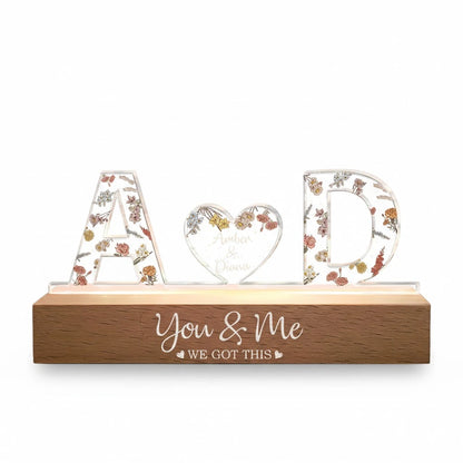 You & Me We Got This – Personalized LED Night Light
