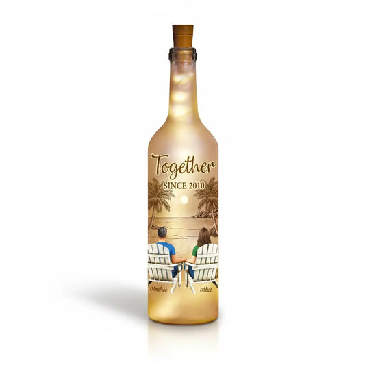 Personalized Romantic Bottle Light