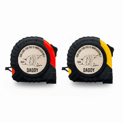 Our Love For You Is Immeasurable - Personalized Tape Measure