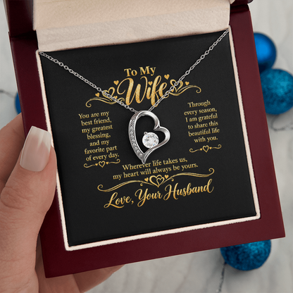 Forever Love Necklace for Wife