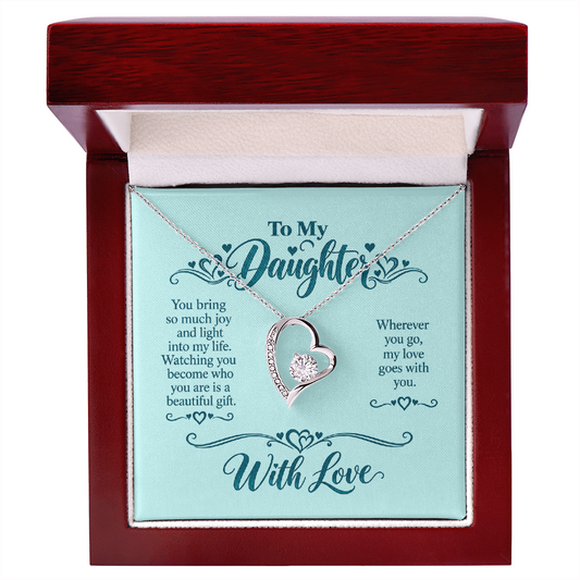 Forever Love Necklace for Daughter