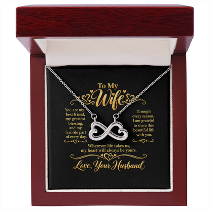 Endless Love Necklace for Wife