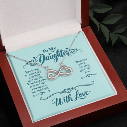 Endless Love Necklace for Daughter