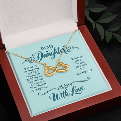 Endless Love Necklace for Daughter