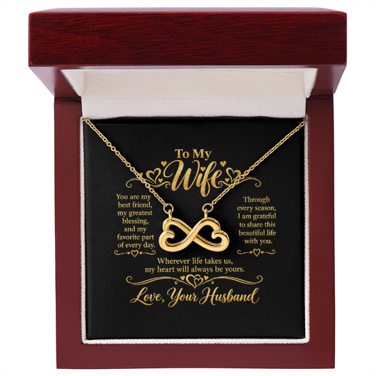 Endless Love Necklace for Wife