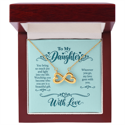 Endless Love Necklace for Daughter