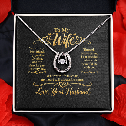 Lucky In Love Necklace for Wife