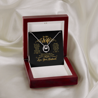Lucky In Love Necklace for Wife