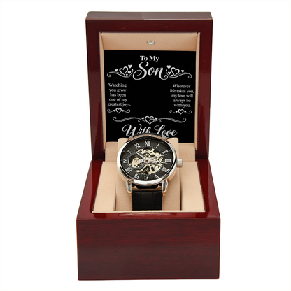 Openwork Watch for Son