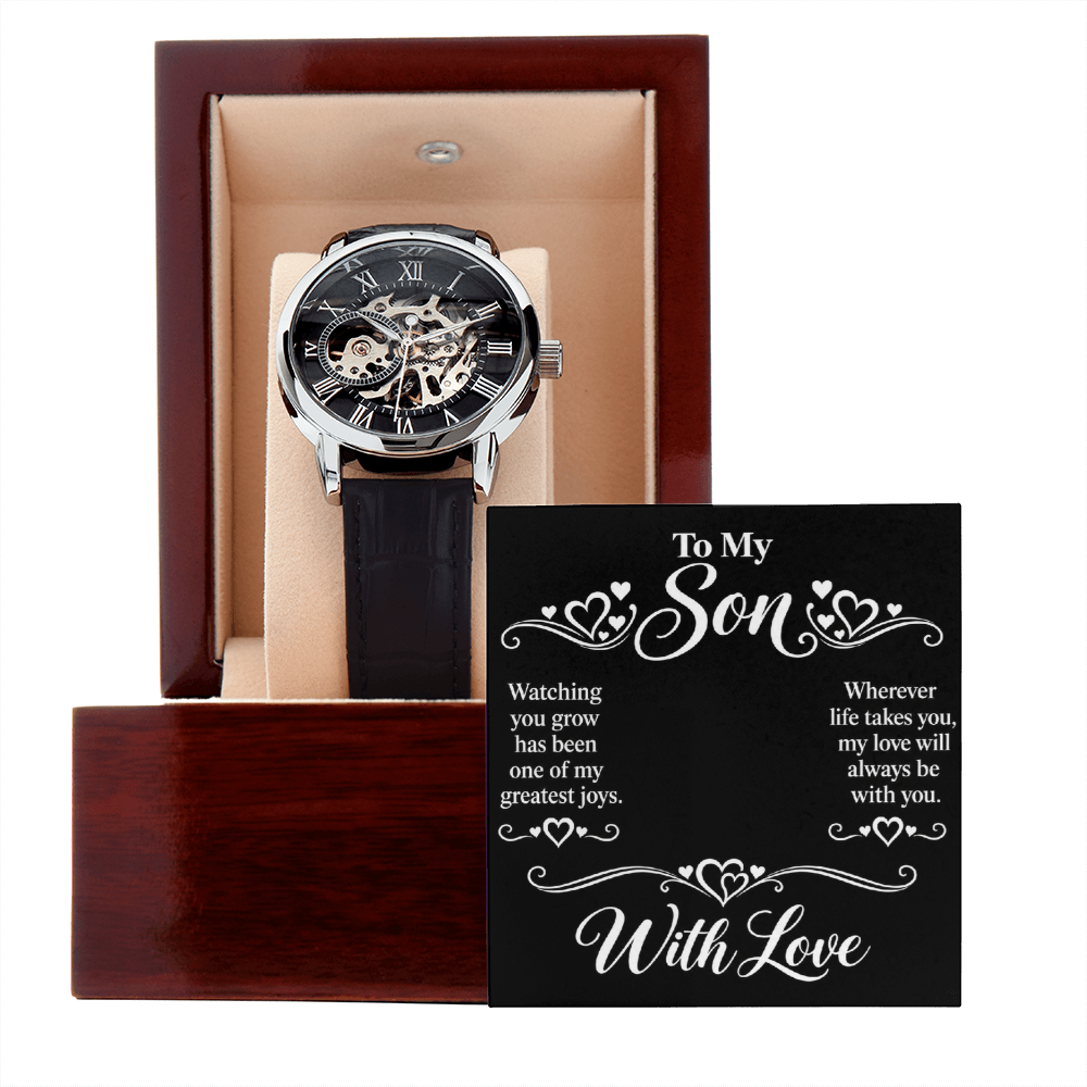 Openwork Watch for Son