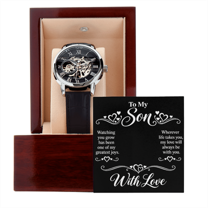 Openwork Watch for Son