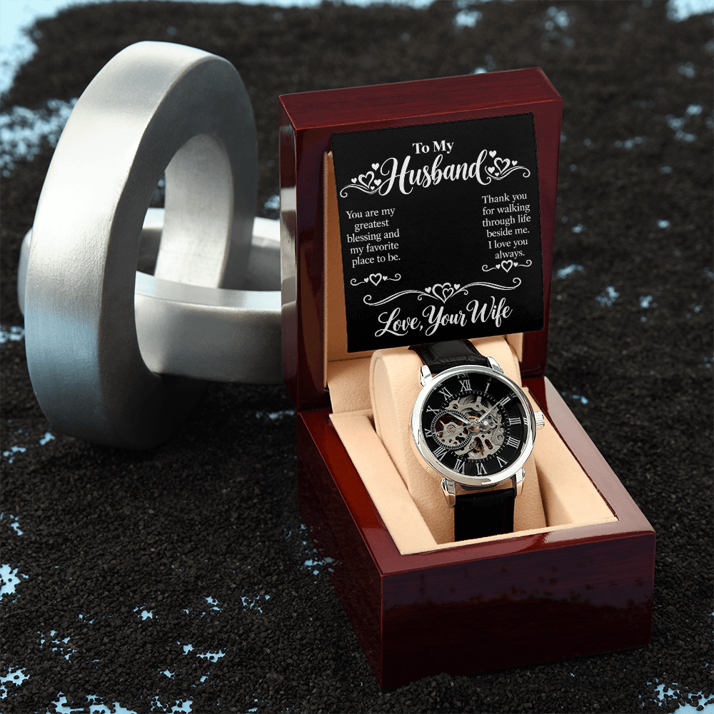 Openwork Watch for Husband