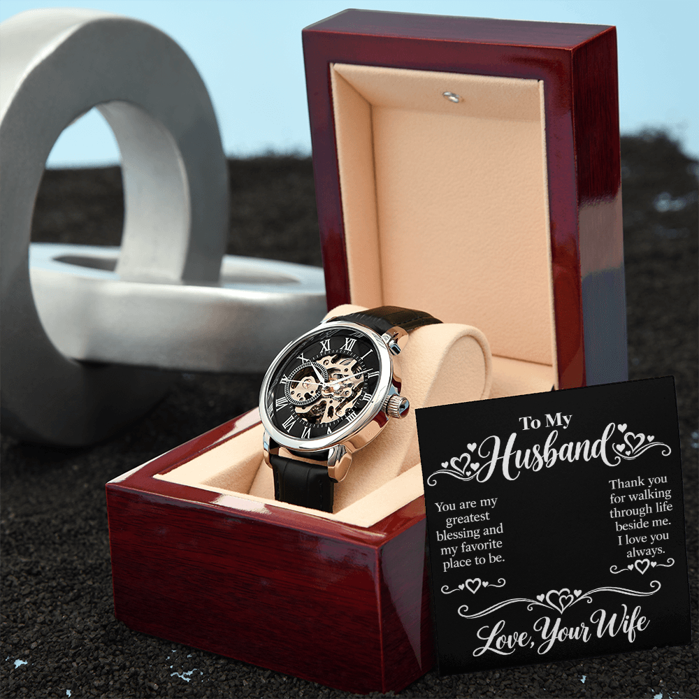 Openwork Watch for Husband